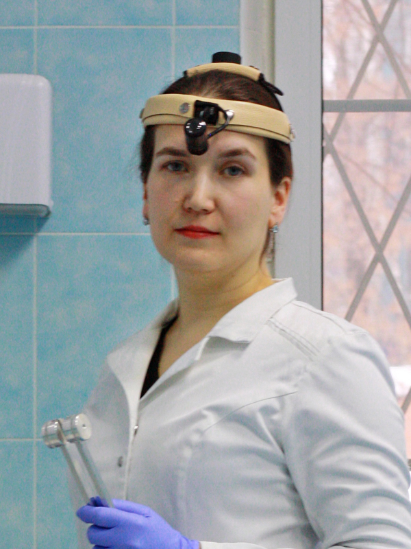 Врач оториноларинголог Гаврилина Анастасия Вячеславовна